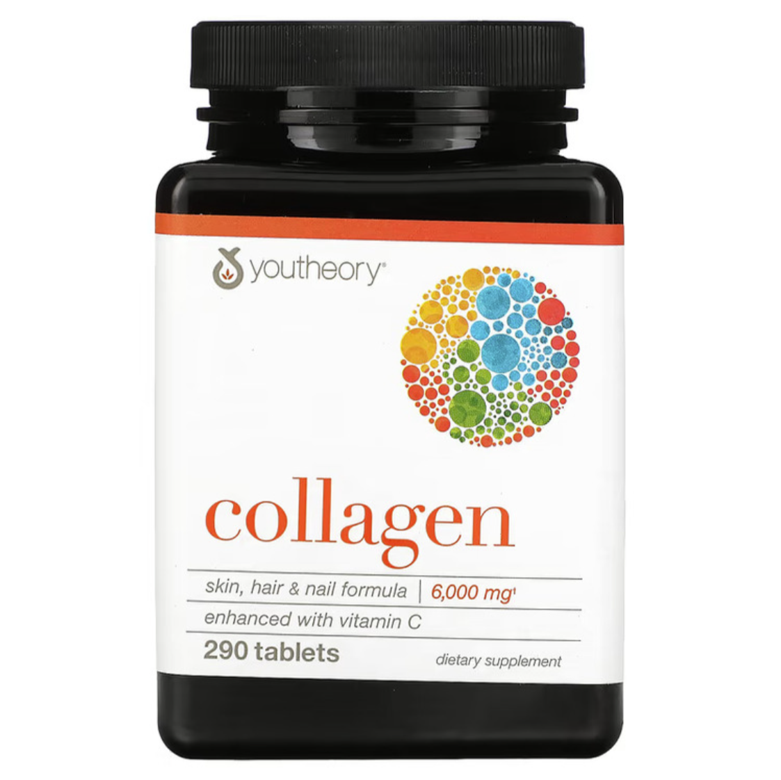 Youtheory Collagen 6,000 mg 290 Tablets